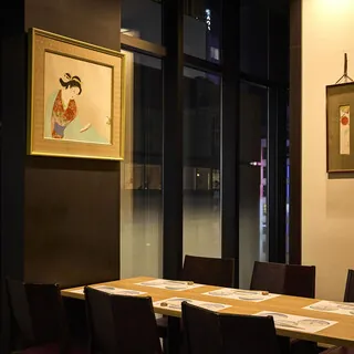 上越やすだ 銀座二丁目店的完全包间